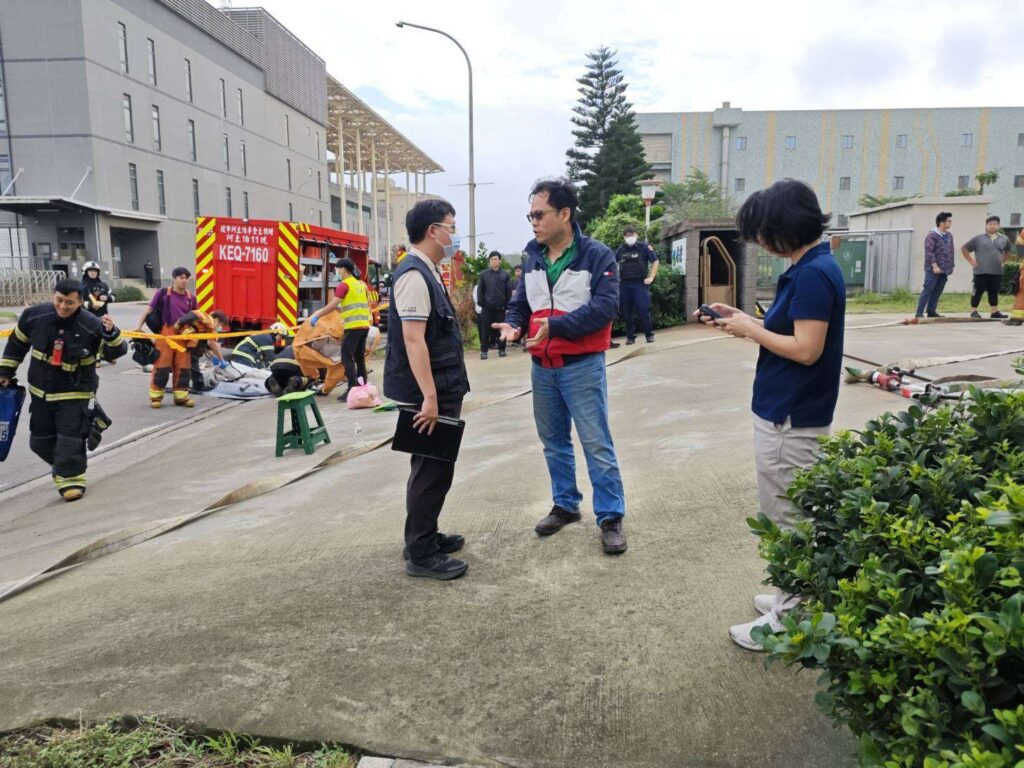 桃園環科園區發生黃棕色氣體外洩 -業者恐遭重罰2000萬