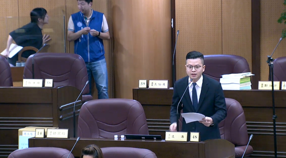 凌濤曝桃園建設預算缺口-質疑中央分配稅款不合理