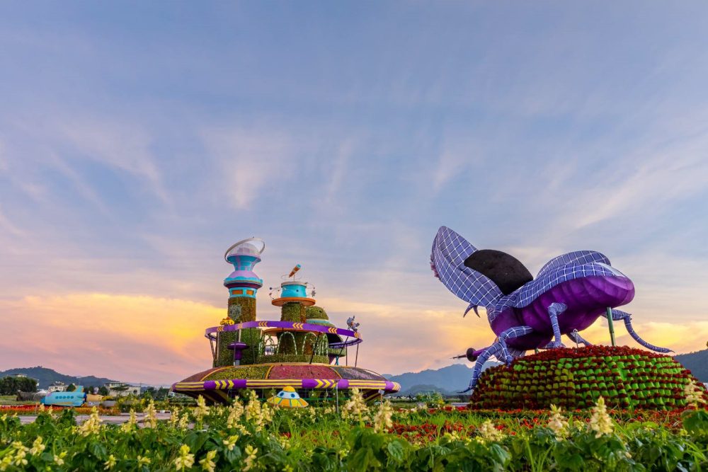 2024台中國際花毯節「太空花境」繁花綻放-萬眾矚目必看花海美景