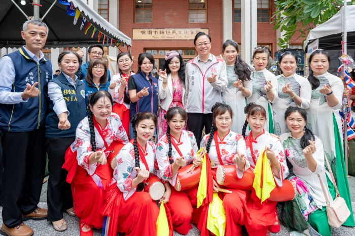 桃園新住民培力中心成果發表登場-學員展現多元才藝
