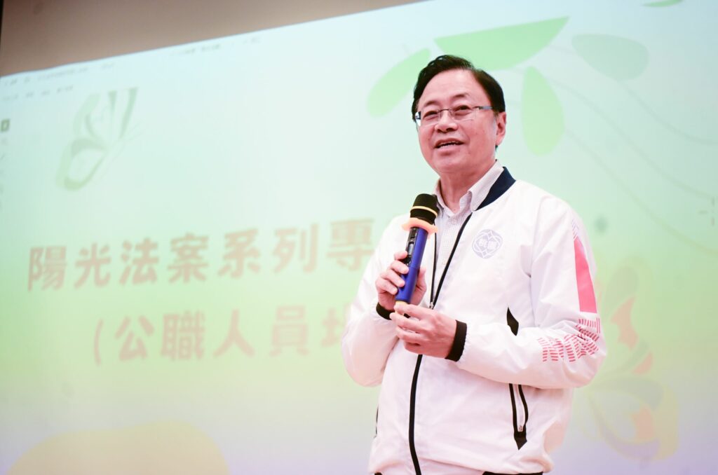 張善政強調廉能重要性-倡透明施政贏市民信任
