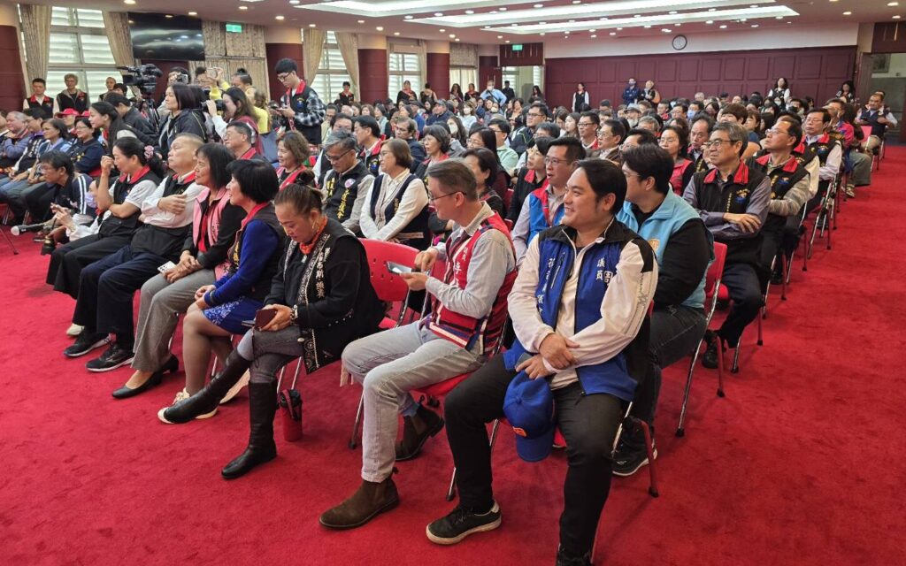 花縣府原民處長馬呈豪布達典禮-徐榛蔚：持續推動發揚原民文化