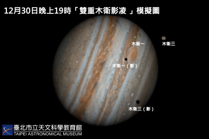 木星衝、流星雨、月掩亮星-十二月齊現冬季燦爛星空