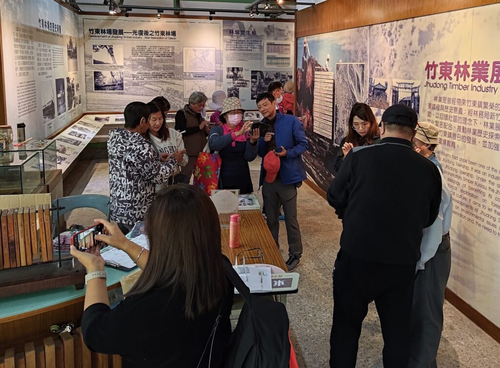 竹東林展館創新體驗「東林躲貓貓」-大獲好評