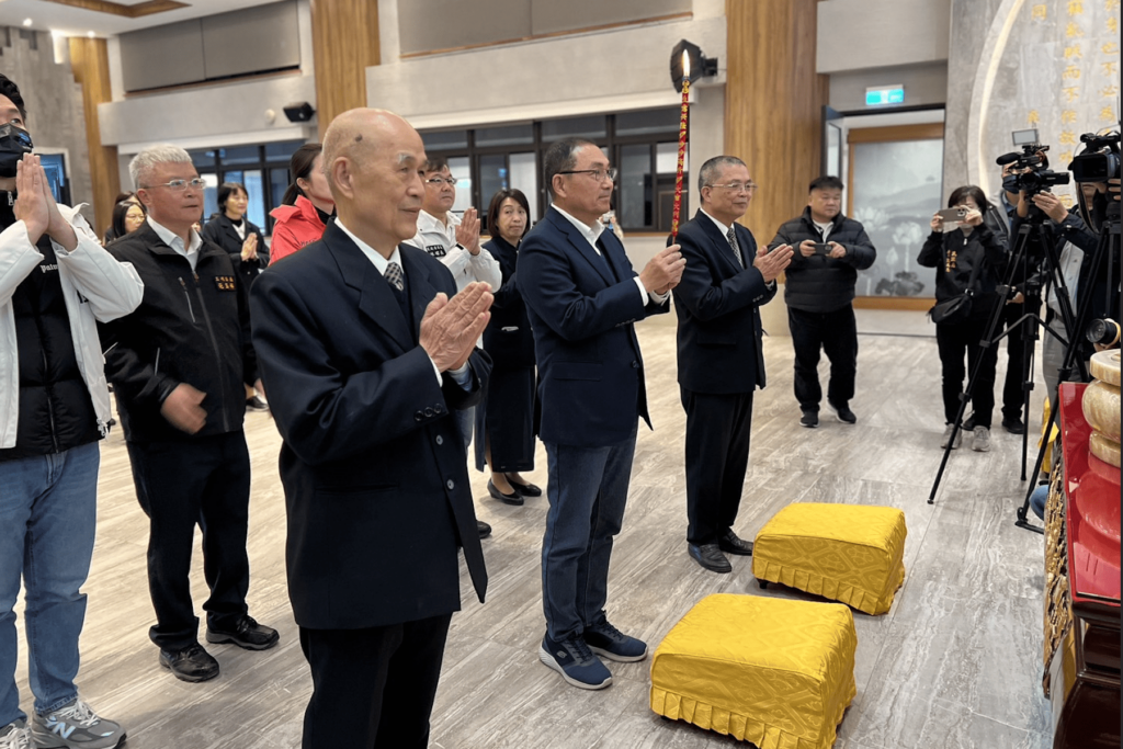 一貫道濟仁佛院冬季大典-侯友宜致敬傳統-傳遞社會良善力量