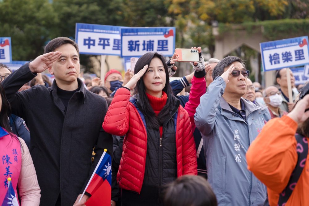 桃園市13區同步元旦升旗-桃園區找16族原住民領唱