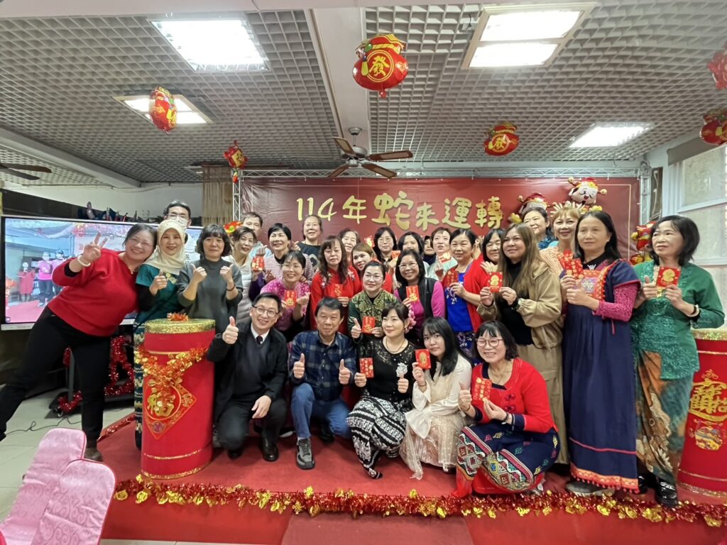 桃園新住民家庭提前迎新年-感恩圍爐活動分享家鄉料理