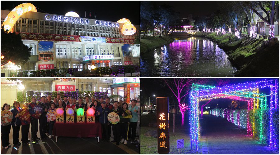 廟宇嘉年華+街景燈飾啓動　五結喜氣洋洋迎新春