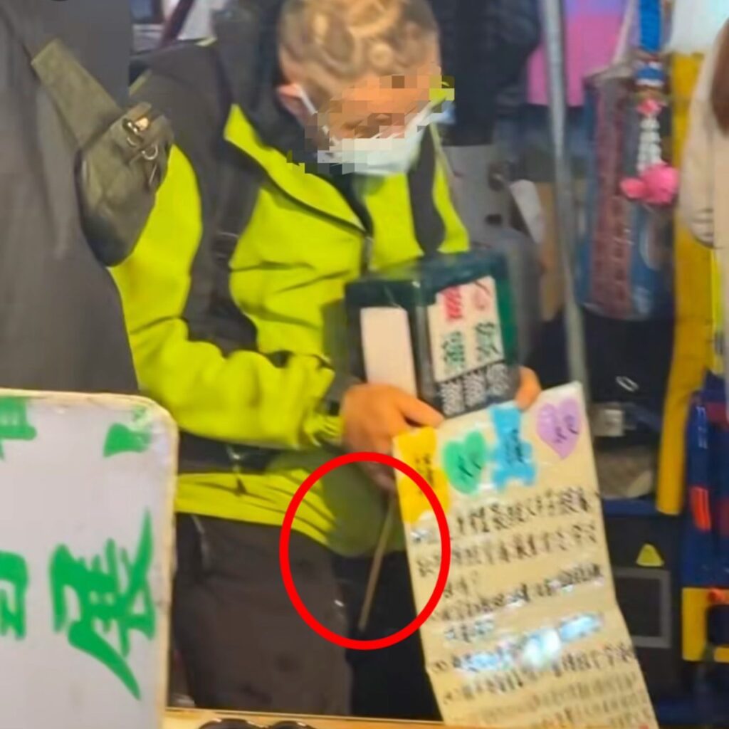 中壢夜市驚傳竹籤刺人-民眾po網揭事發過程
