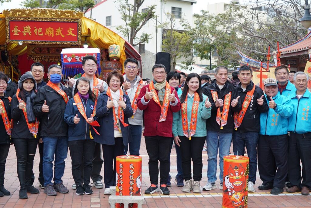 影音/鹿港文武廟文衡聖帝綵街賜福遶境　感受小過年的熱鬧氣氛