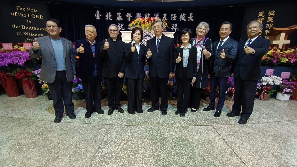 影音/王正慧教授接任臺北基督學院校長-教會界、學界與媒體大咖都到場祝福