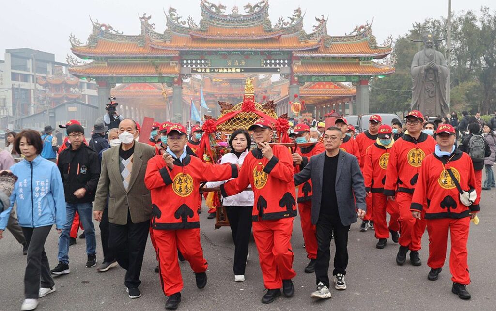 五股開臺尊王過爐大典　循百年香路喜迎國姓公