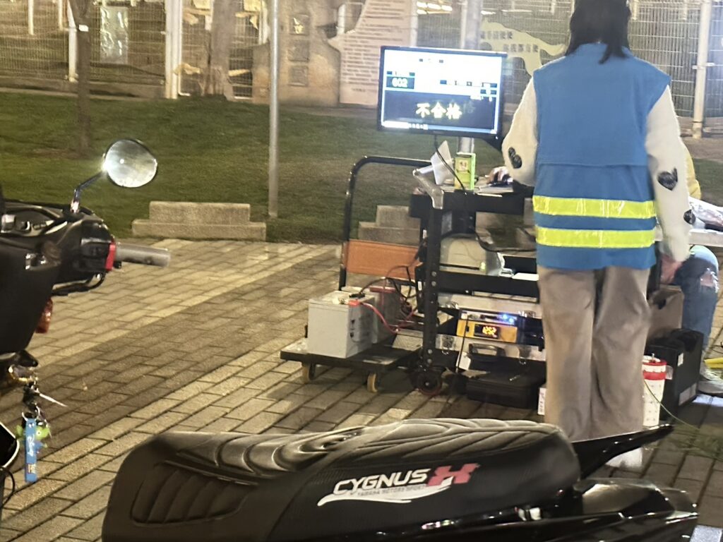 桃園環警深夜嚴打噪音車-守護民眾生活品質