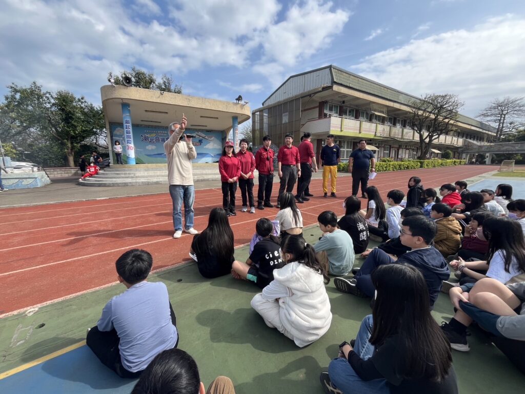 大園消防分隊前進國小宣導防災知識-趣味闖關加深學童印象