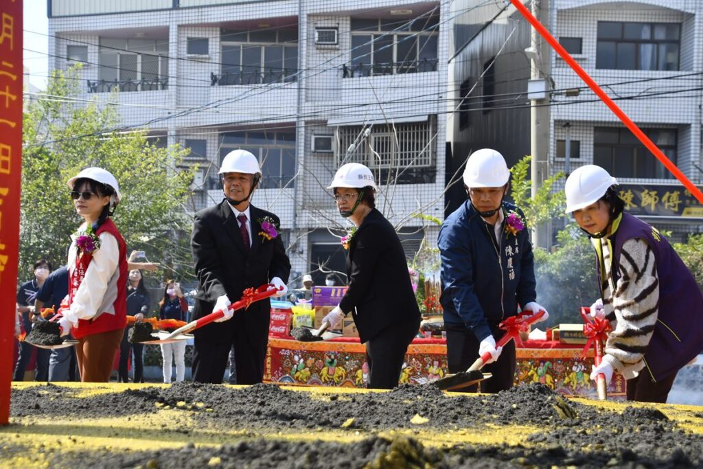 影音/彰化社頭公設民營托嬰中心　暨聯合社區活動中心開工動土