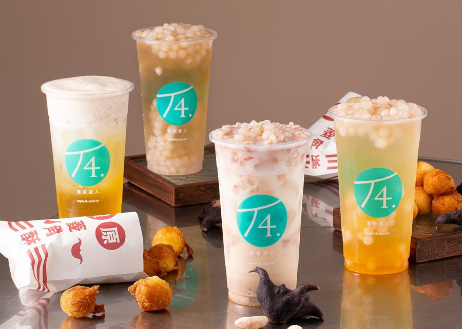 t4清茶達人推出全新菱角手搖飲-「豐原愛菱娜」系列-期間限定登場