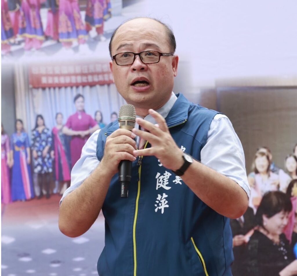 國民黨主席參選人孫健萍 -重轟賴政府一路舔美，舔了個寂寞？