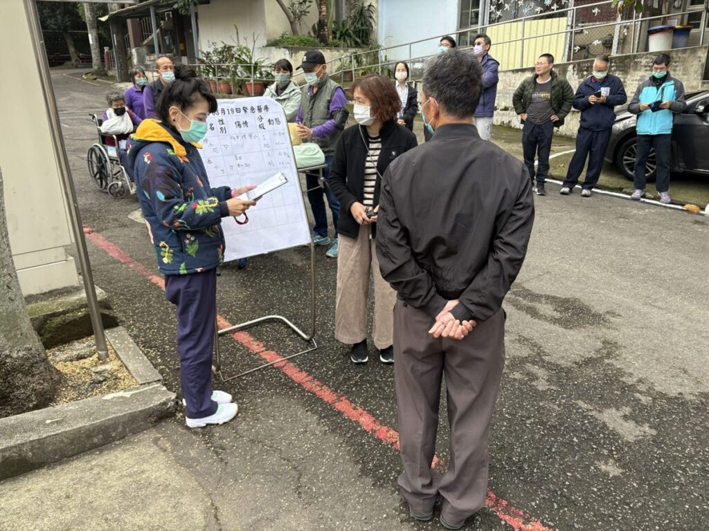 展現高效專業的救援能力-彰化榮家組臨時急救站守護生命