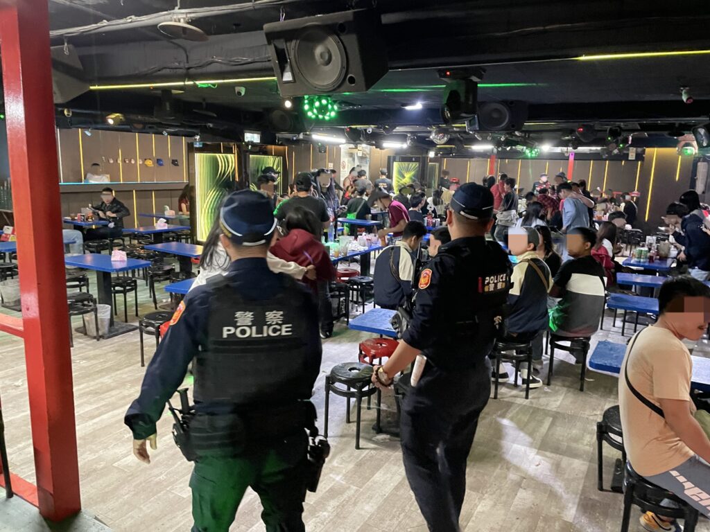 壢警雷霆除暴掃蕩不法-破獲麻將賭場逮41人
