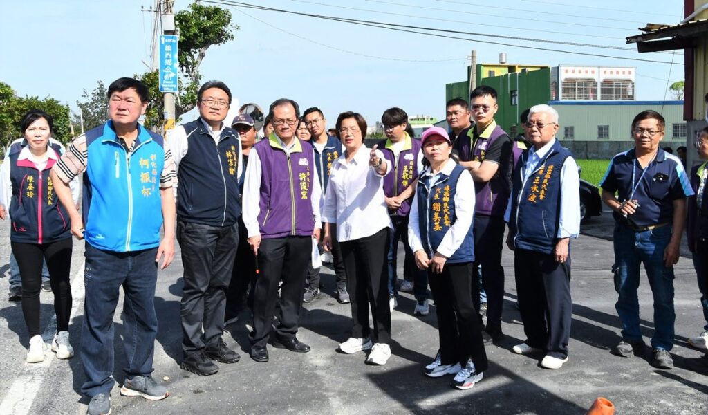 彰縣府投入改善經費2,050萬元　改善線西鄉與和美鎮道路不平