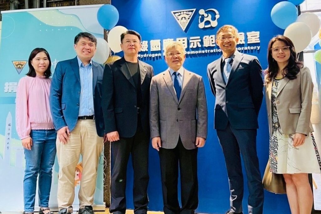 中央大學與鑫鼎奈米合作-聚焦氫能關鍵技術