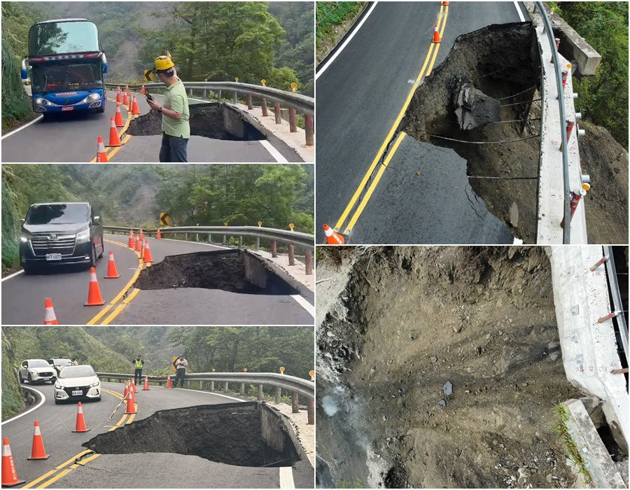 影音∕太平山遊樂區路基掏空-緊急局部休園5天