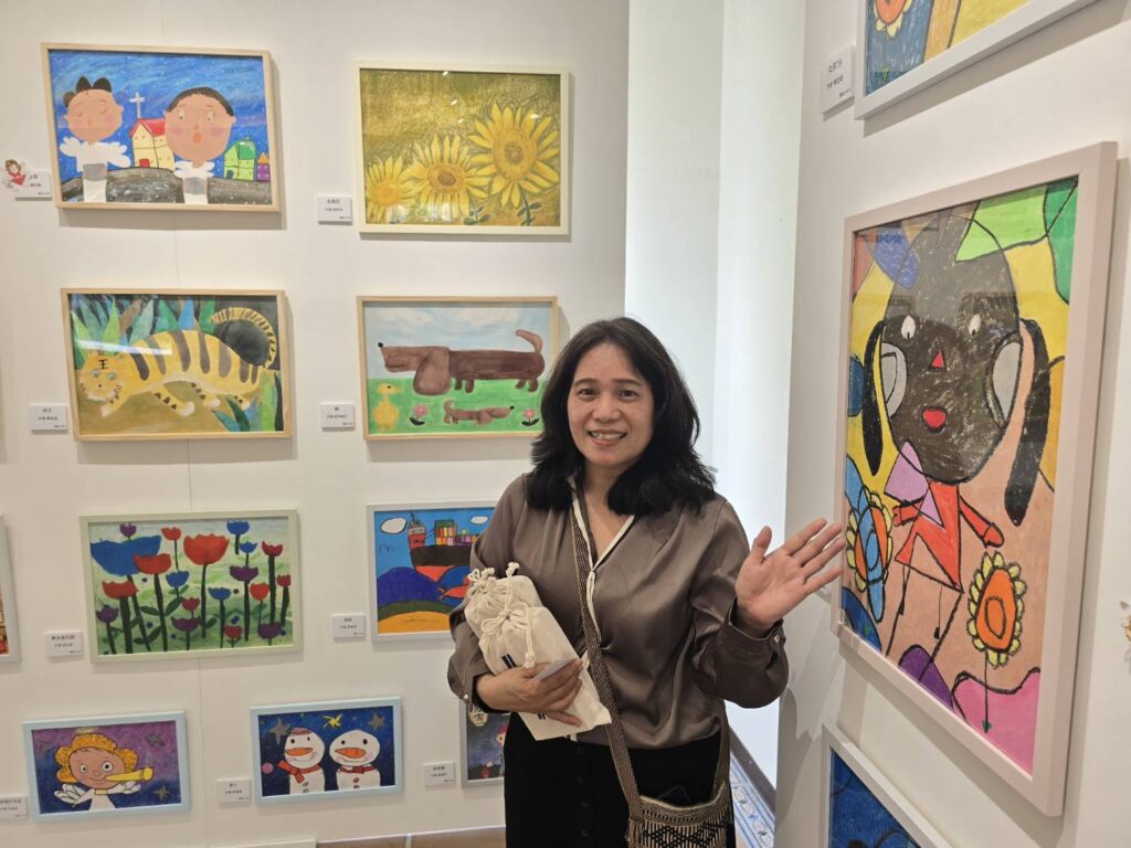 畢士大小天使聯合畫展-幅幅畫作精彩充滿童趣
