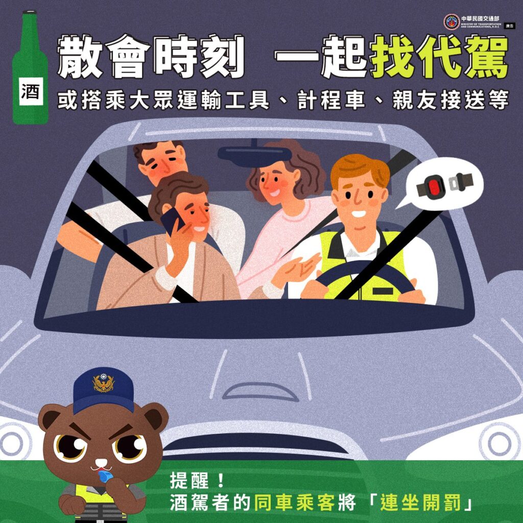 新北強力遏止酒駕-公布第69次累犯名單-無照酒駕5次遭禁駕12年