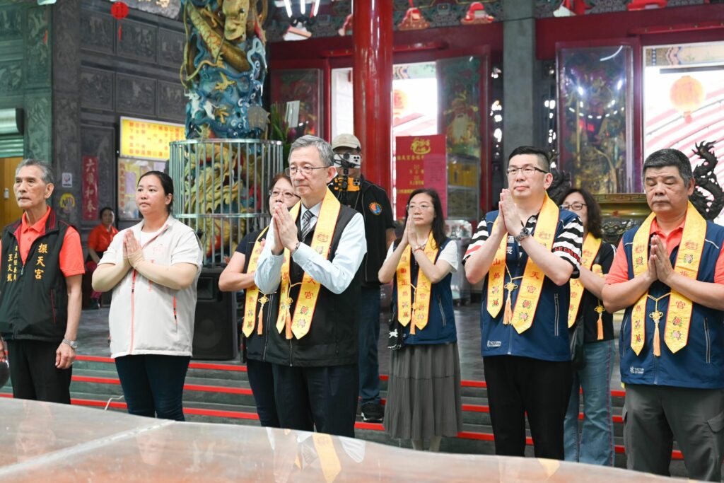 開山媽祖聯誼會首次在桃園舉行-振天宮寒冬送暖助弱勢傳遞愛心