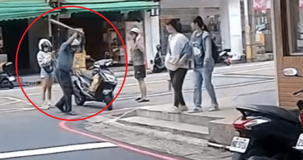 【有片】行車糾紛球棒被搶！為何騎車帶棍棒-他澄清：真的有打棒球