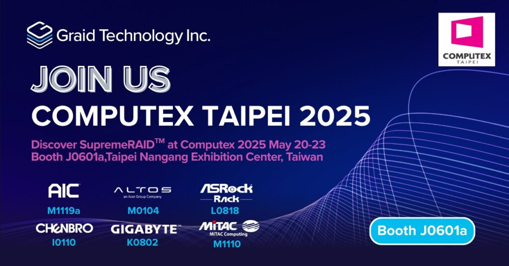 圖睿科技亮相 computex-2025展示 supremeraid-助力資料安全與效能革新