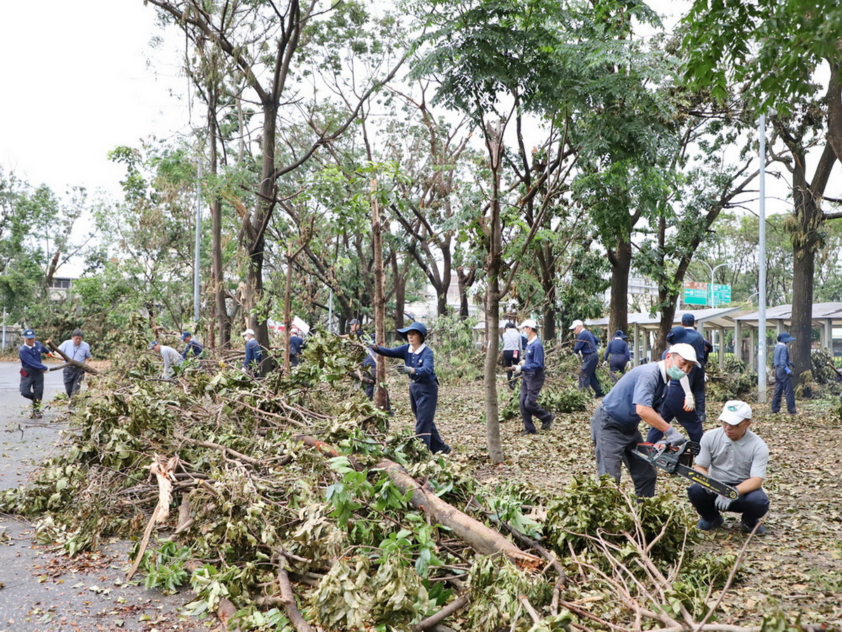 風災造成嘉大校園受損嚴重 慈濟志工支援災後復原 - 台北郵報 | The Taipei Post