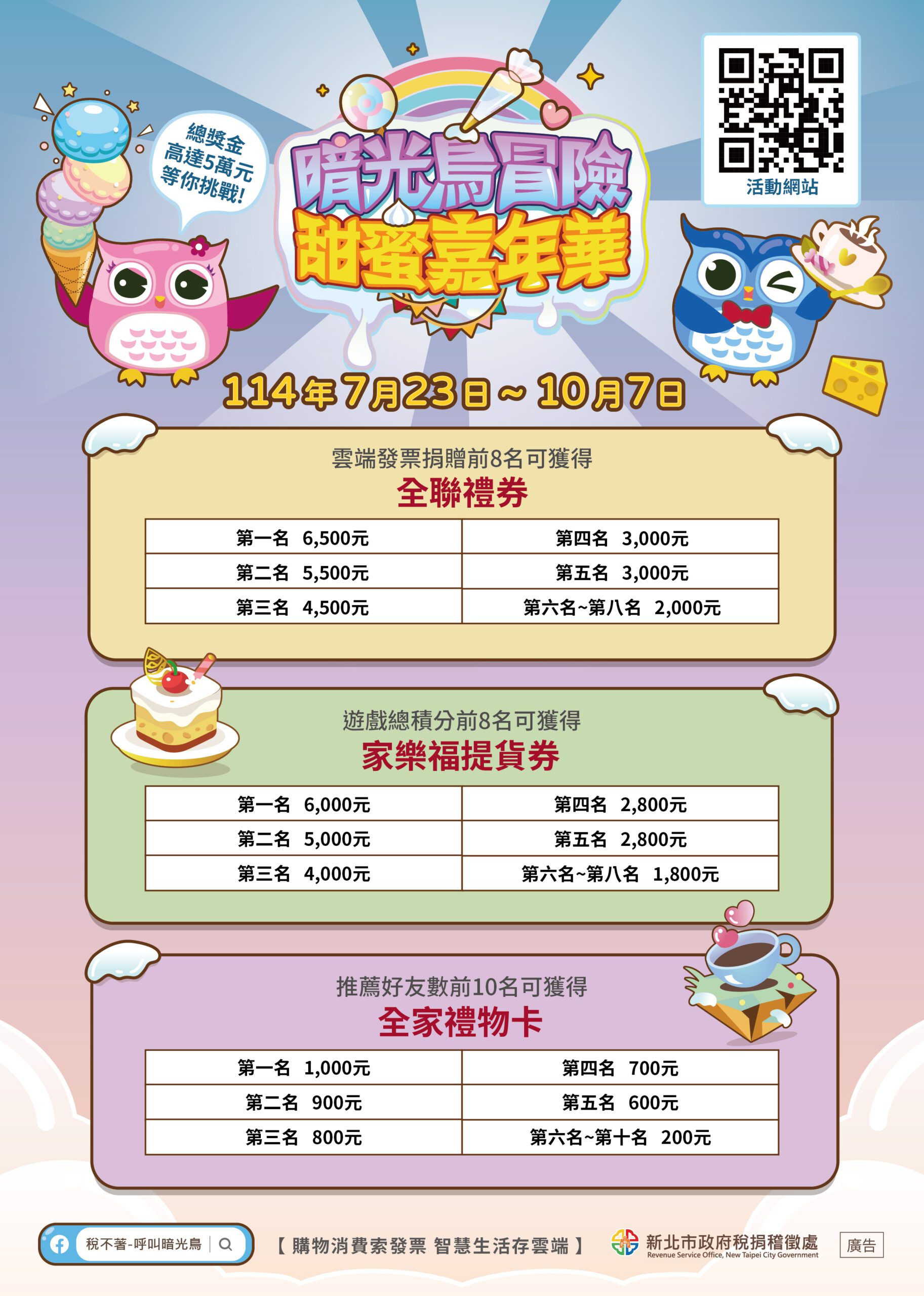 新北稅捐處推「暗光鳥嘉年華」 AR遊戲結合烘焙 抽全聯、家樂福禮券 - 台北郵報 | The Taipei Post 新北稅捐處推「暗光鳥嘉年華」 AR遊戲結合烘焙 抽全聯、家樂福禮券 - 台北郵報 | The Taipei Post
