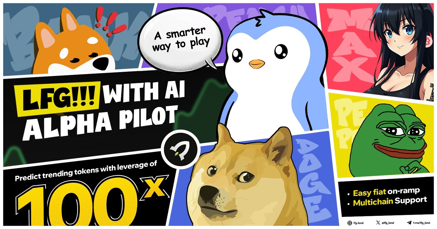 LFG!!!面向迷因幣獵手推出AI Alpha Pilot功能 - 台北郵報 | The Taipei Post LFG!!!面向迷因幣獵手推出AI Alpha Pilot功能 - 台北郵報 | The Taipei Post