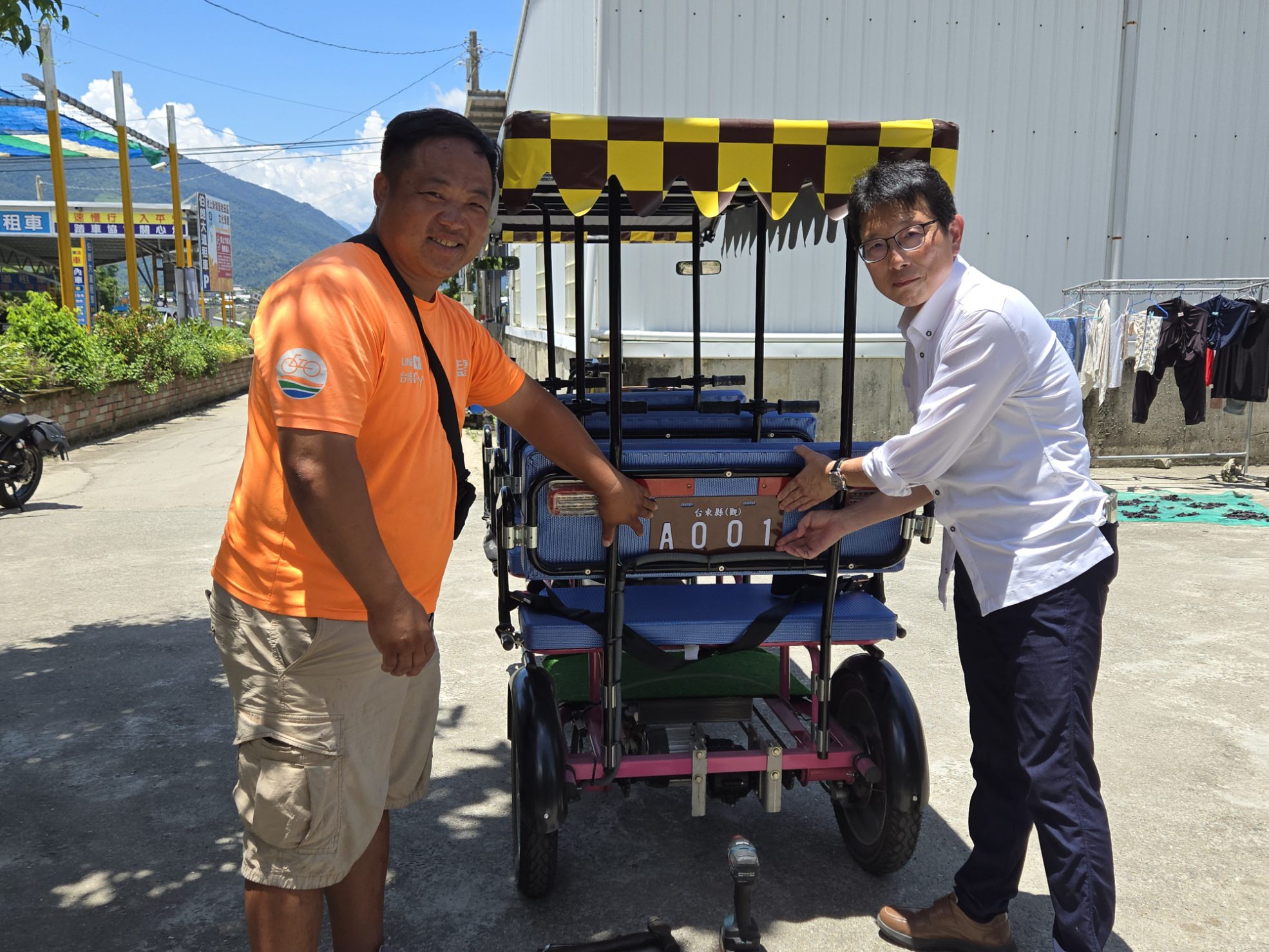 臺東營業慢車驗車掛牌上路 保障旅遊安全 - 台北郵報 | The Taipei Post