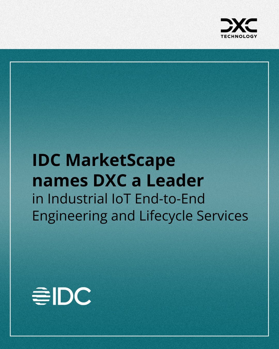 DXC 獲 IDC MarketScape 評為「工業物聯網端對端工程和生命週期服務」領袖 - 台北郵報 | The Taipei Post DXC 獲 IDC MarketScape 評為「工業物聯網端對端工程和生命週期服務」領袖 - 台北郵報 | The Taipei Post