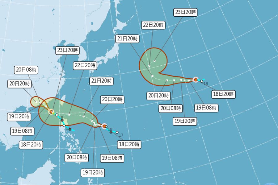 三颱共舞! 米塔、樺加沙、浣熊颱風接力生成了 - 台北郵報 | The Taipei Post 三颱共舞! 米塔、樺加沙、浣熊颱風接力生成了 - 台北郵報 | The Taipei Post