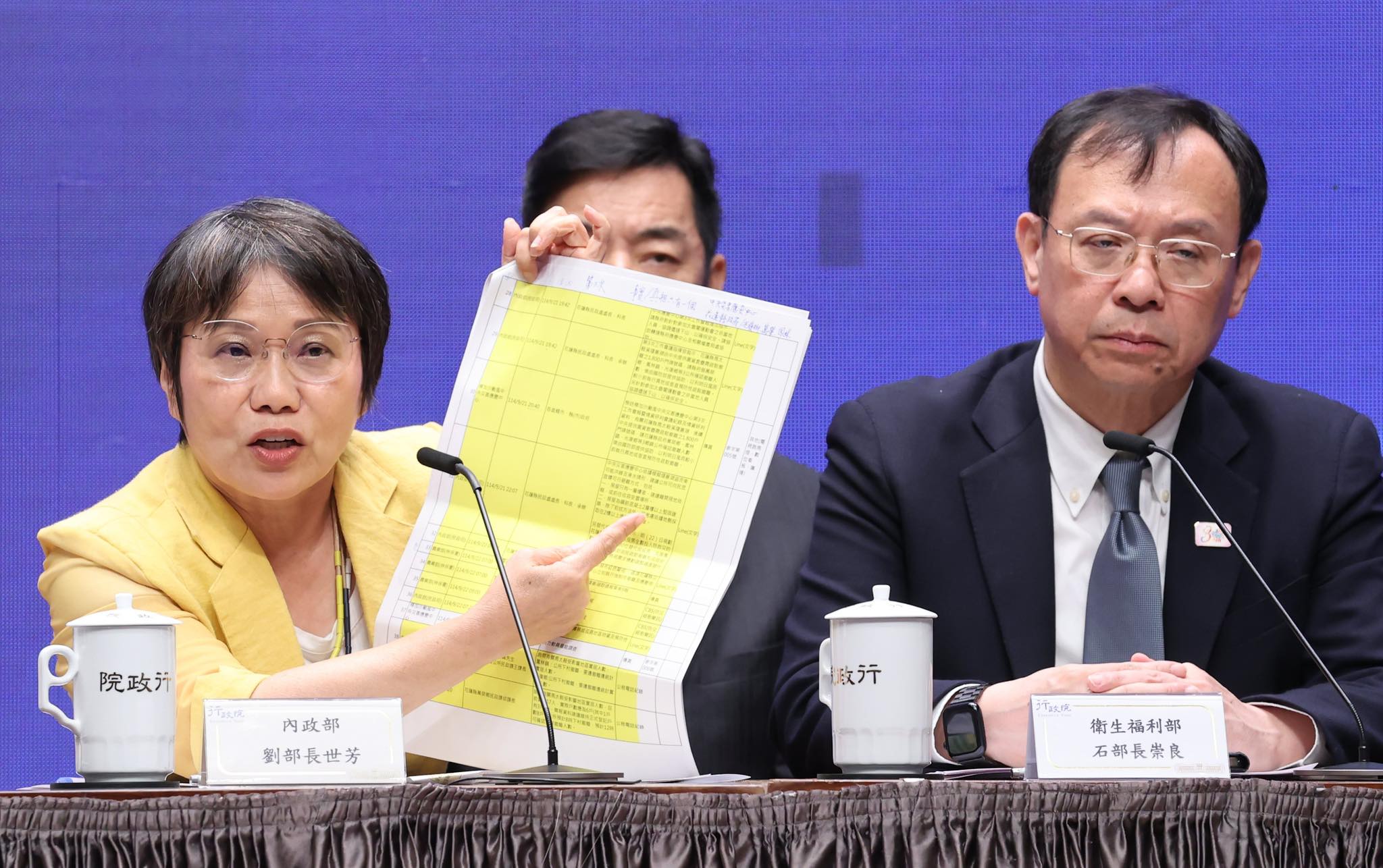 內政部延誤紅色警報13小時 凌濤轟劉世芳避談形同「自證其罪」 - 台北郵報 | The Taipei Post 內政部延誤紅色警報13小時 凌濤轟劉世芳避談形同「自證其罪」 - 台北郵報 | The Taipei Post