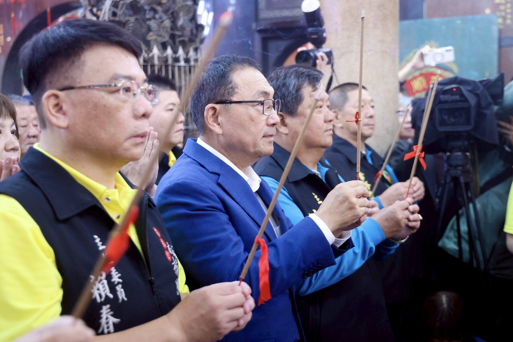 白沙屯媽祖駕到!板橋慈惠宮啟動「百年會香」 侯友宜親自參拜祈福 - 台北郵報 | The Taipei Post 白沙屯媽祖駕到!板橋慈惠宮啟動「百年會香」 侯友宜親自參拜祈福 - 台北郵報 | The Taipei Post