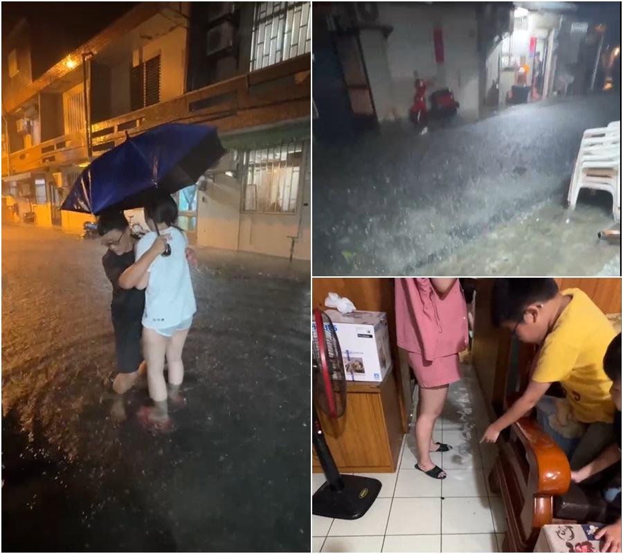 影音/雨彈炸不停 宜蘭多處地方淹水 福安新村首遇嚴重水患 - 台北郵報 | The Taipei Post 影音/雨彈炸不停 宜蘭多處地方淹水 福安新村首遇嚴重水患 - 台北郵報 | The Taipei Post