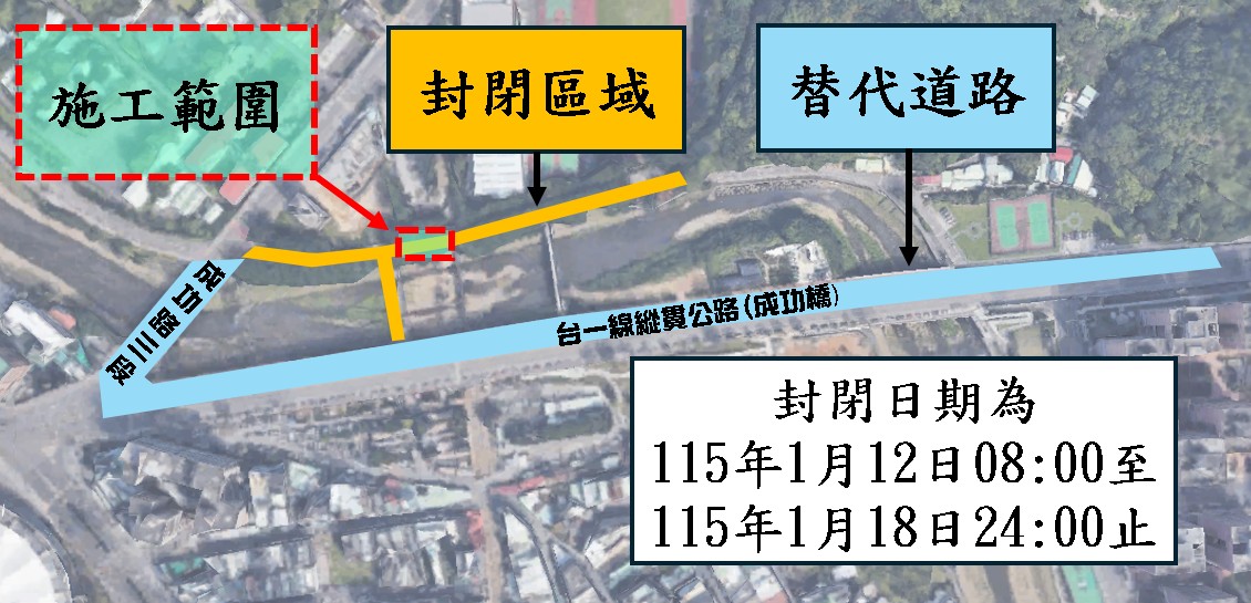 配合管線遷移作業 桃園1/12起封閉部分南崁溪自行車道 - 台北郵報 | The Taipei Post 配合管線遷移作業 桃園1/12起封閉部分南崁溪自行車道 - 台北郵報 | The Taipei Post