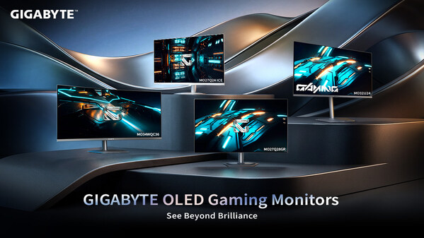 技嘉 CES 2026 發表四款全新 OLED 電競螢幕,獨家畫質調校技術定義視覺新巔峰 - 台北郵報 | The Taipei Post 技嘉 CES 2026 發表四款全新 OLED 電競螢幕,獨家畫質調校技術定義視覺新巔峰 - 台北郵報 | The Taipei Post