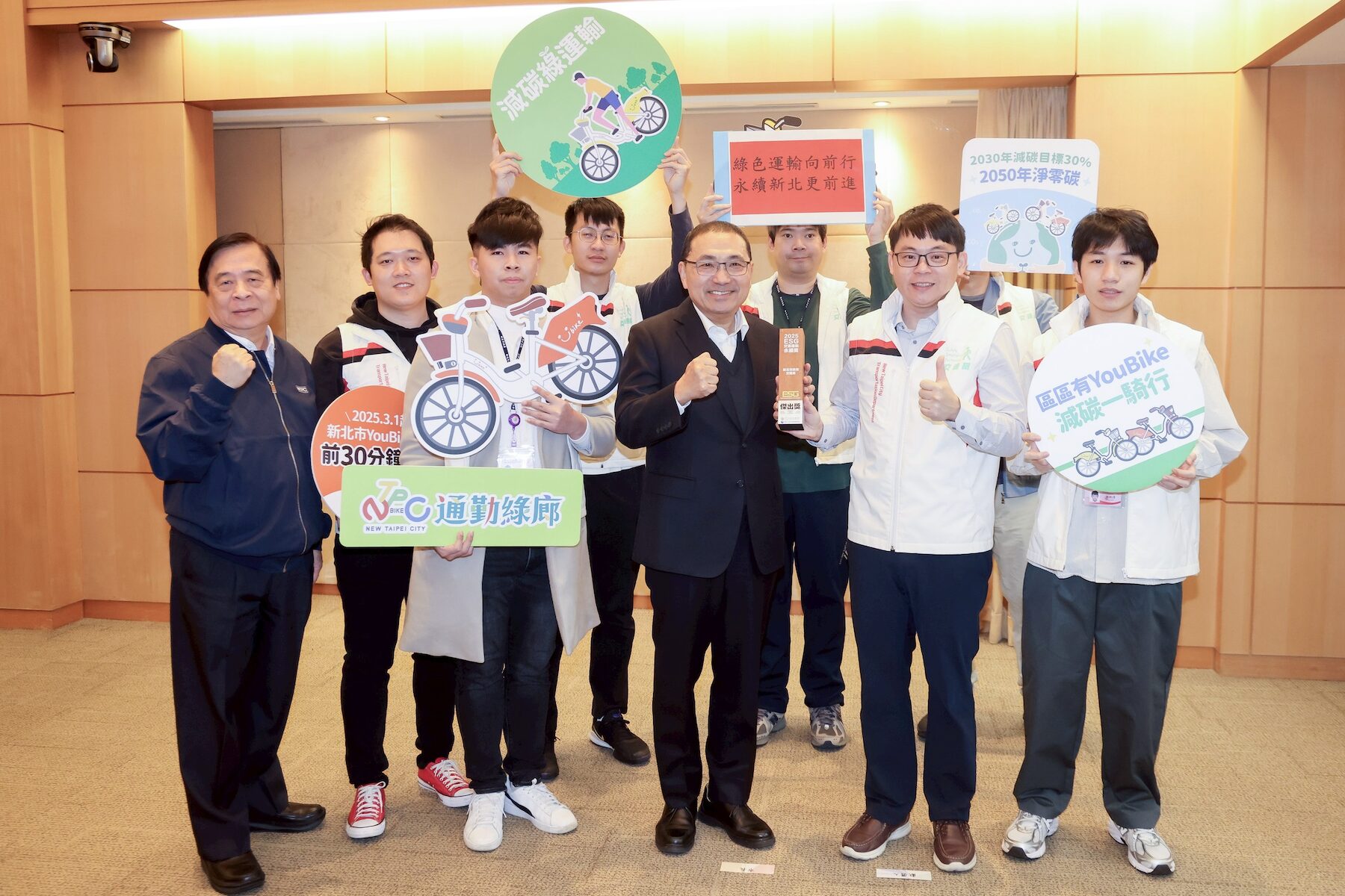 續運輸模範生！新北首創「通勤綠廊」奏效 勇奪第二屆 ESG 交通傑出獎 - 台北郵報 | The Taipei Post