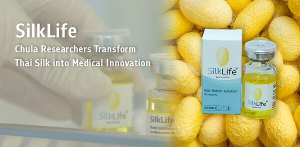 SilkLife:朱拉隆功大學科研團隊將泰絲轉化為醫療創新 - 台北郵報 | The Taipei Post SilkLife:朱拉隆功大學科研團隊將泰絲轉化為醫療創新 - 台北郵報 | The Taipei Post