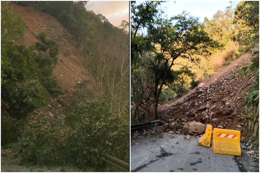 影音/聯外道路崩落大量土石 福山植物園緊急休園 - 台北郵報 | The Taipei Post 影音/聯外道路崩落大量土石 福山植物園緊急休園 - 台北郵報 | The Taipei Post