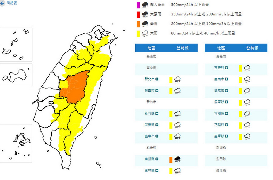 影音/20260716午後對流雲系旺盛 14縣市大雨及豪雨特報 - 台北郵報 | The Taipei Post 影音/20260716午後對流雲系旺盛 14縣市大雨及豪雨特報 - 台北郵報 | The Taipei Post