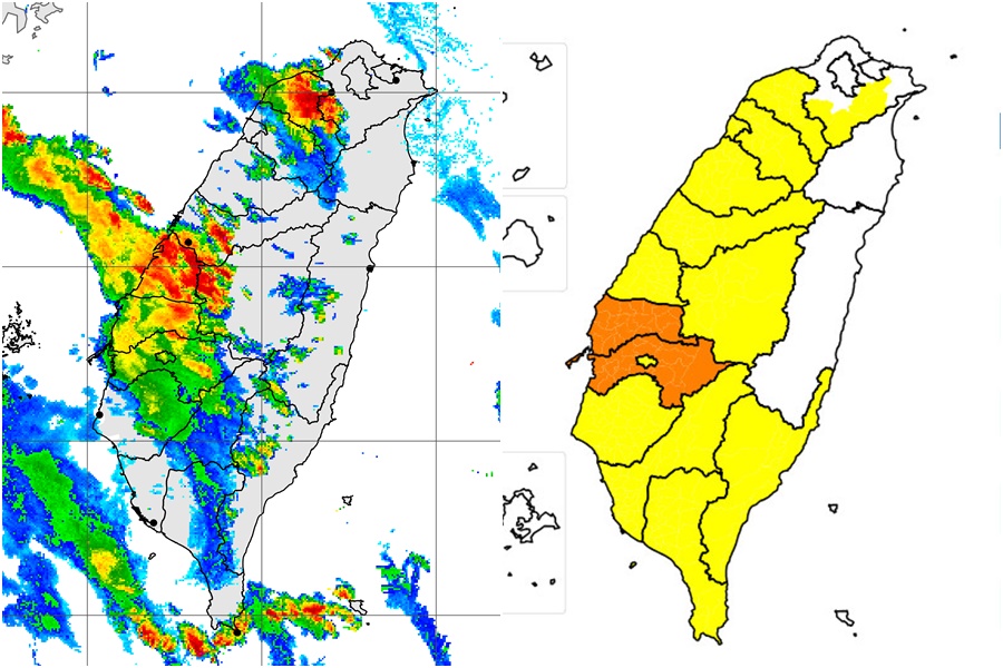 影音/南方雲系北移+午後對流發展旺盛 15縣市豪雨大雨特報 - 台北郵報 | The Taipei Post 影音/南方雲系北移+午後對流發展旺盛 15縣市豪雨大雨特報 - 台北郵報 | The Taipei Post