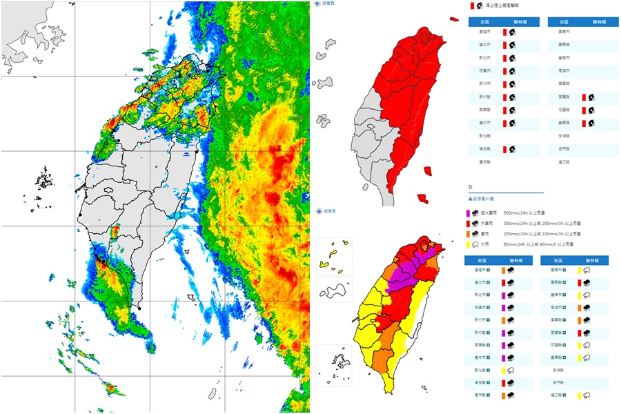 影音/巴威持續逼近 中投以北及東半部威脅最大 - 台北郵報 | The Taipei Post 影音/巴威持續逼近 中投以北及東半部威脅最大 - 台北郵報 | The Taipei Post