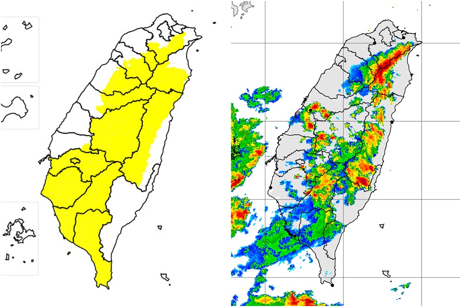 影音/20260718對流雲系發展旺盛 逾半縣市大雨特報 - 台北郵報 | The Taipei Post 影音/20260718對流雲系發展旺盛 逾半縣市大雨特報 - 台北郵報 | The Taipei Post