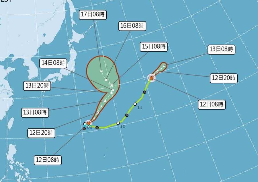 影音/20260812昌鴻減為熱帶性低氣壓 南卡生成與琵鷺雙颱共舞 - 台北郵報 | The Taipei Post 影音/20260812昌鴻減為熱帶性低氣壓 南卡生成與琵鷺雙颱共舞 - 台北郵報 | The Taipei Post